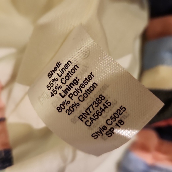 ❤️ NWT! J CREW RAINBOW STRIPE LINEN COTTON SIDEWALK SKIRT, 10 (30) - Picture 5 of 7